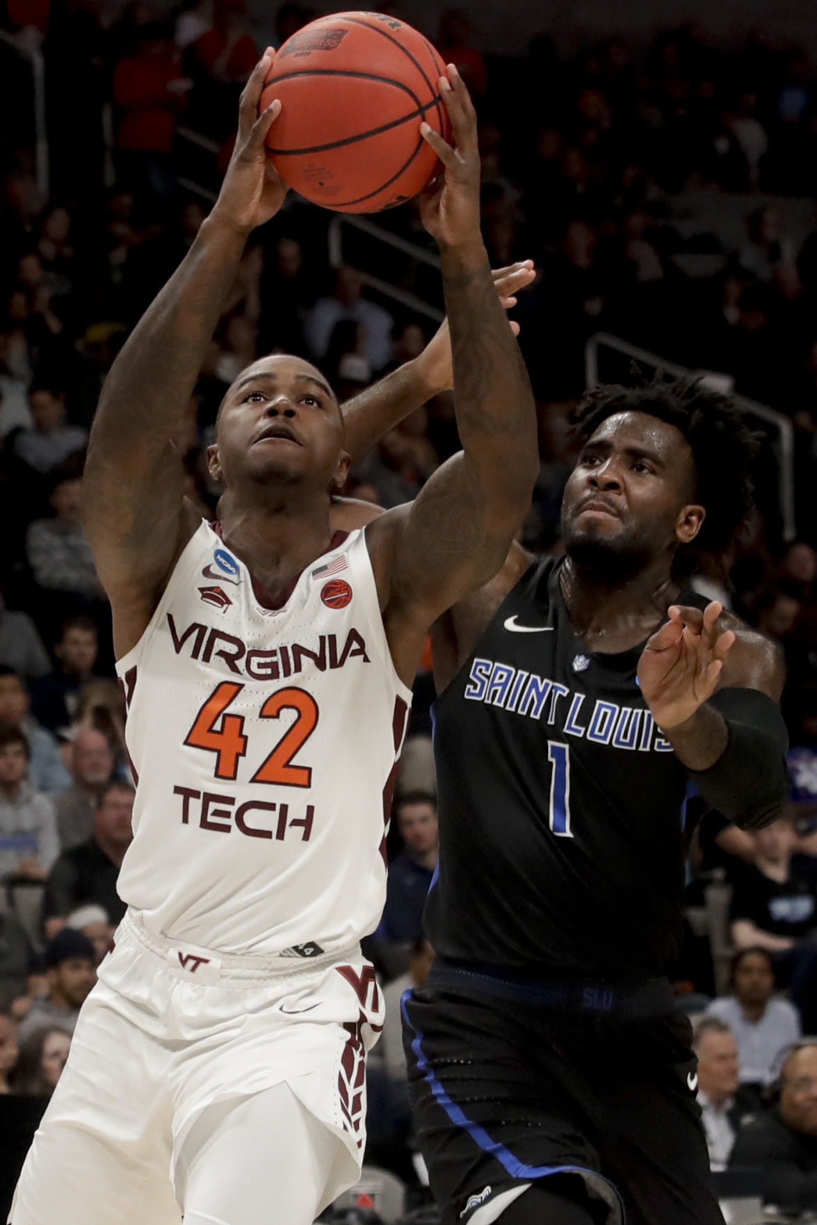 NCAA Saint Louis Virginia Tech Basketball